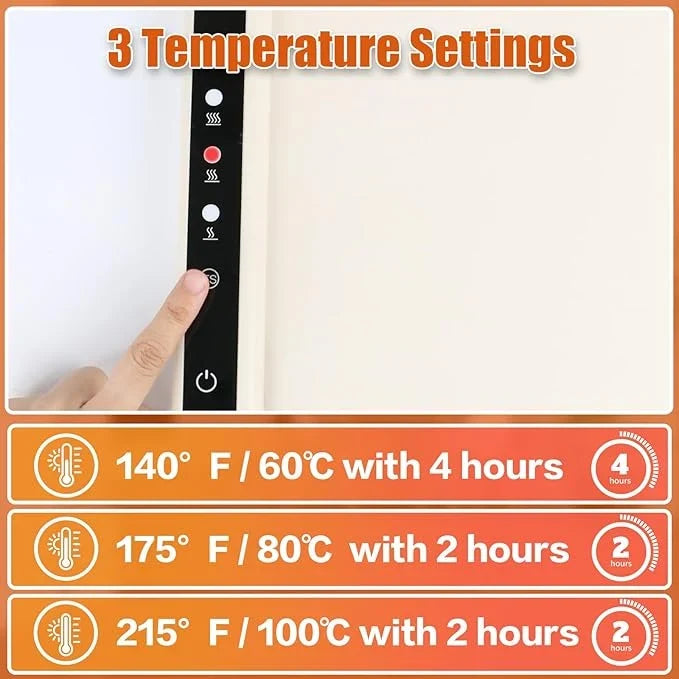 Foldable Silicone Electric Warming Tray (Food Warmer Mat) Elite Avenue