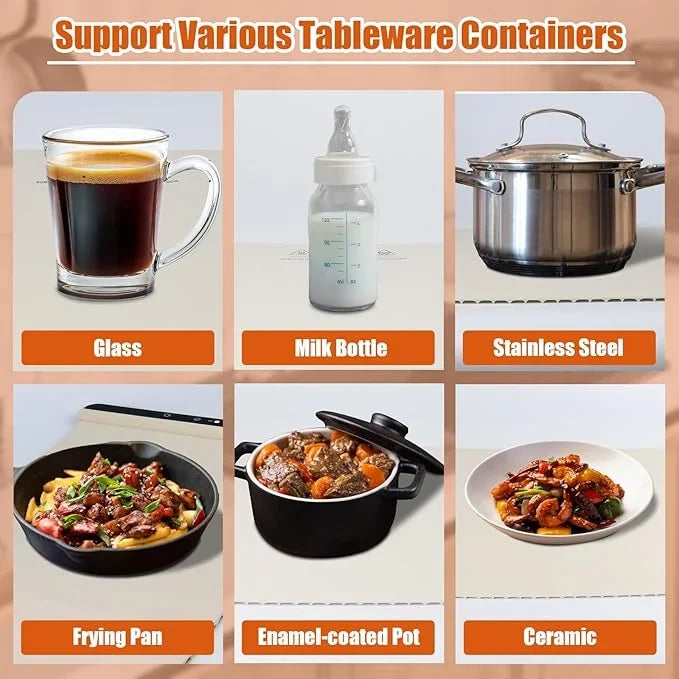 Foldable Silicone Electric Warming Tray (Food Warmer Mat) Elite Avenue